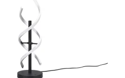 Sequence Bordslampa LED borstad aluminium/mattsvart