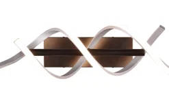 Sequence Vägglampa LED borstad aluminium/mattsvart