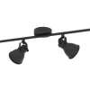 Seras Takspotlight 77cm GU10 LED 3000K 4x3W Svart