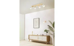 Shanti Spotlight E14 varmgrå/trä