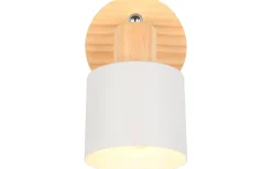 Shanti Spotlight E14 varmgrå/trä