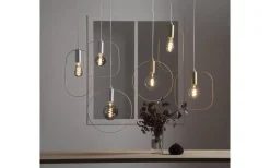 Shape Fyrkantig Pendel Silver