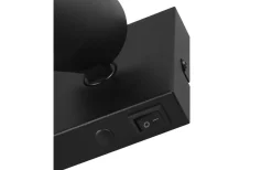 Sharp Spotlight GU10 matt svart/guld