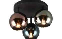 Sheldon Plafond 3-delad E14 flerfärgad