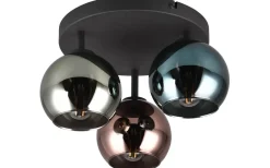 Sheldon Plafond 3-delad E14 flerfärgad