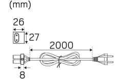 Shelf Line Anslutning 2m