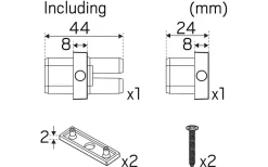 Shelf Line Vit 4000K 230V 50cm