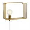 Shelf Vägglampa Guld