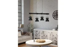 Shirebrook Taklampa 100cm Svart