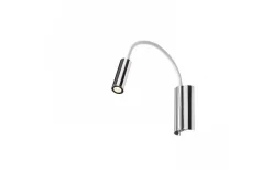Show Vägglampa Vit/Krom LED 3W 3000K