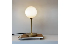Sia Bordslampa 30cm Opal/Mässing