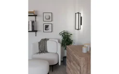 Siberia Vägglampa med fjärr LED 3000-6500K 15,5W Svart