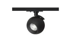Siena 1-Fas Spotlight Svart GU10
