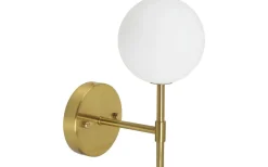 Sigma Vägglampa 25cm Guld/Opal