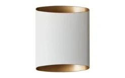 Sinne Vägglampa 17cm LED 8W 3000K Vit/Mässing