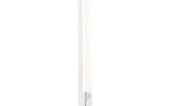 Sjaver Vägglampa med Uttag 3-Steg DIM LED 3000K/4000K 15W Vit IP44