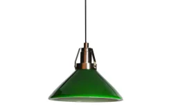 Skomakare Fönsterlampa 20cm Antik/Grön