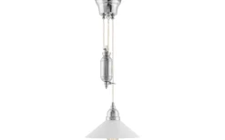 Skomakarskärm 60/250 - Vitt överfångsglas