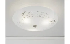 Skrift Plafond 42cm Vit