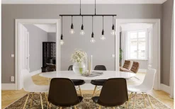 Skyline Taklampa 110cm Svart