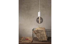 Sladdställ E27 Slim 3,5m Vit/Grå