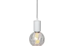 Sladdställ E27 Slim 3,5m Vit/Grå