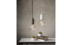 Sladdställ E27 Slim 3,5m Vit/Grå