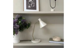 Sleep Skrivbordslampa 43cm Vit/Mässing