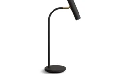 Slender Bordslampa 54cm Svartstruktur/Mässing