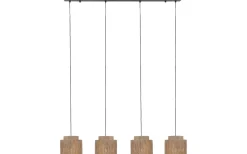 Smilla Takpendel 4-delad E27 naturfärgad/jute