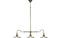 Snooker Taklampa 107cm Antik/Glas