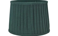 Sofia Lampskärm Ø40cm Plissé Skogsgrön