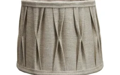 Sofia Lampskärm Ø40cm Plissé Stygn Natur