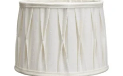 Sofia Lampskärm Ø30cm Plissé Stygn Offwhite