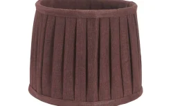 Sofia Lampskärm Ø30cm Plissé Vinröd