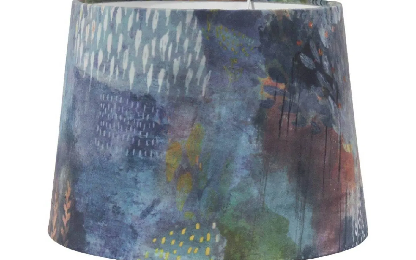 Sofia Lampskärm Ø20cm Sammet Destiny Blå