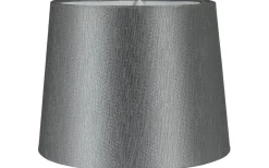 Sofia Lampskärm Ø35cm Sidenlook Glint Grå