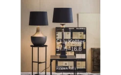 Sofia Lampskärm Sammet Ø35cm Svart