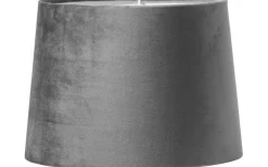 Sofia Lampskärm Sammet Ø35cm Grå