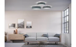 Soft Plafond Ø50 Blå Ull