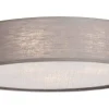 Soft Plafond Ø44cm Grå Linne