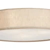 Soft Plafond Ø44cm Natur Linne