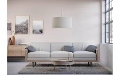 Soft Taklampa Ø57 Vit Ull