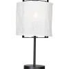 Softy Bordslampa 50cm Matt Svart/Vit