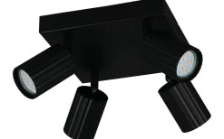 Soka Spotlight 4-delad GU10 mattsvart