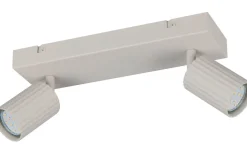 Soka Spotlight 2-delad GU10 varmgrå