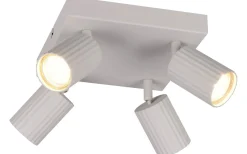 Soka Spotlight 4-delad GU10 varmgrå