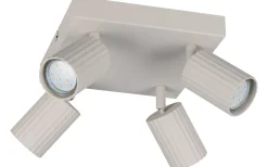 Soka Spotlight 4-delad GU10 varmgrå