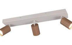 Soka Spotlight 3-delat GU10 kaffe/varmgrå