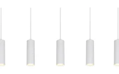 Soka Takpendel 5-delad GU10 matt vit